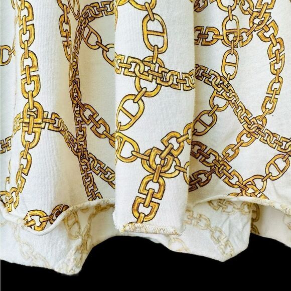 Michael Kors Gold Chain Blouse Top - Picture 5 of 5